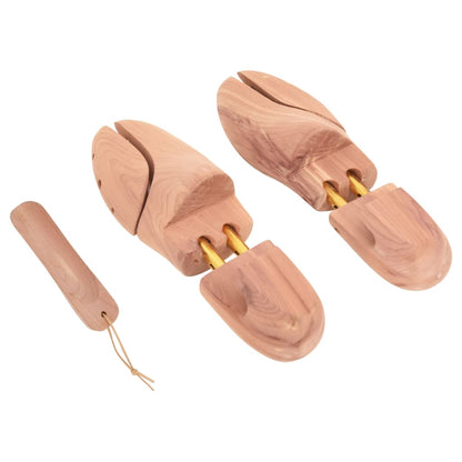 Shoe Stretcher with Shoe Horn EU 40-41 Solid Wood Cedar