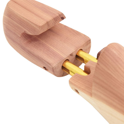 Shoe Stretcher with Shoe Horn EU 42-43 Solid Wood Cedar