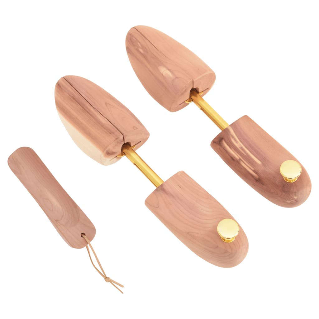 Shoe Stretcher with Shoe Horn EU 39-41.5 Solid Wood Cedar