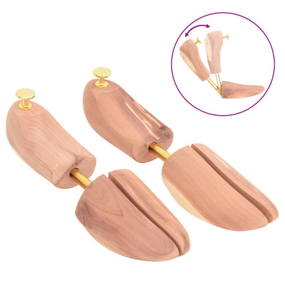 Shoe Stretcher with Shoe Horn EU 39-41.5 Solid Wood Cedar