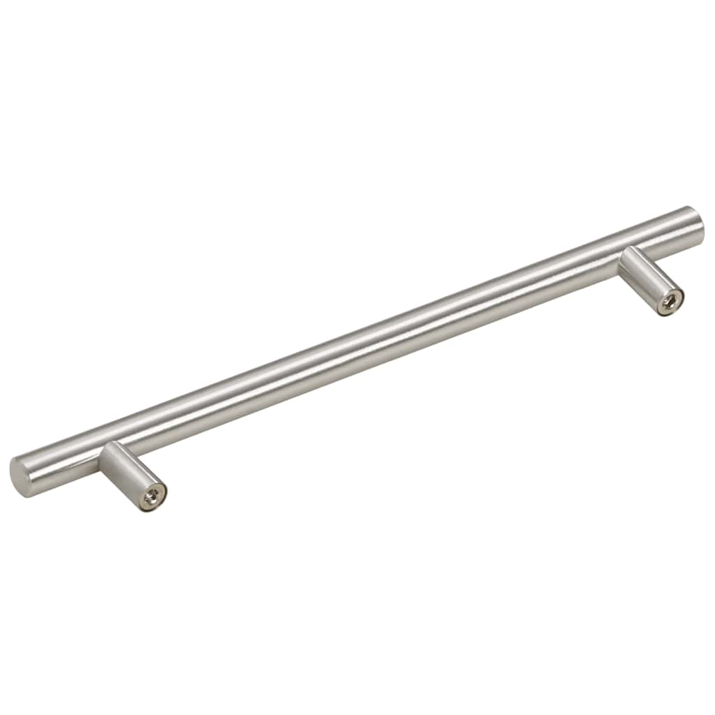 Cabinet Handles 5 pcs Silver 192 mm Stainless Steel