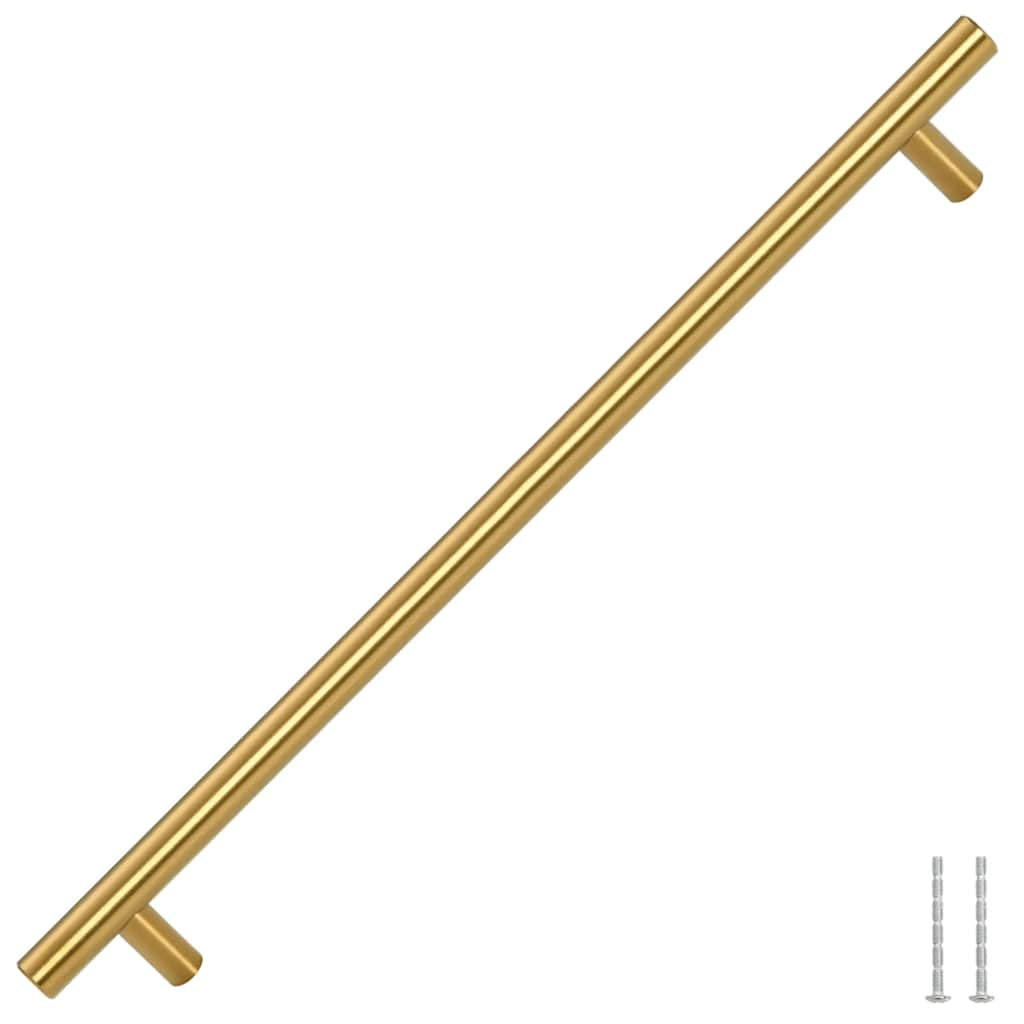 Cabinet Handles 5 pcs Gold 320 mm Stainless Steel