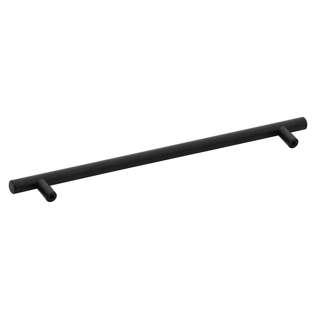 Cabinet Handles 5 pcs Black 320 mm Stainless Steel