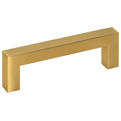 Cabinet Handles 10 pcs Gold 96 mm Stainless Steel