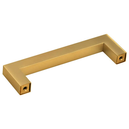 Cabinet Handles 10 pcs Gold 96 mm Stainless Steel