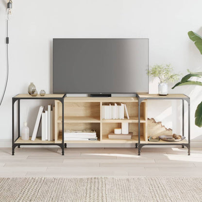 TV Cabinet Sonoma Oak 153x37x50 cm Engineered Wood