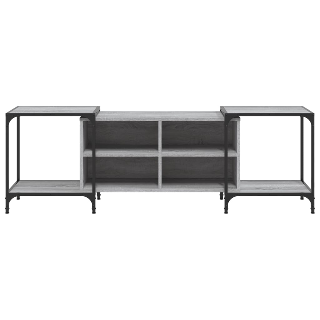 TV Cabinet Grey Sonoma 153x37x50 cm Engineered Wood