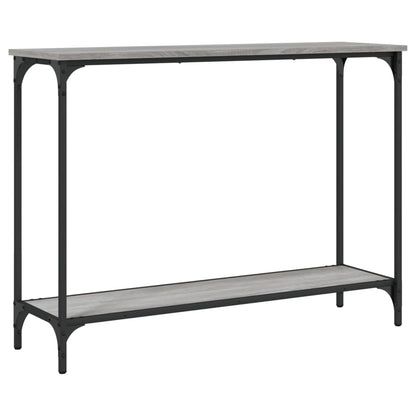 Console Table Grey Sonoma 101x30.5x75 cm Engineered Wood