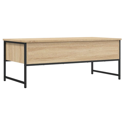 Coffee Table Sonoma Oak 101x49x39.5 cm Engineered Wood