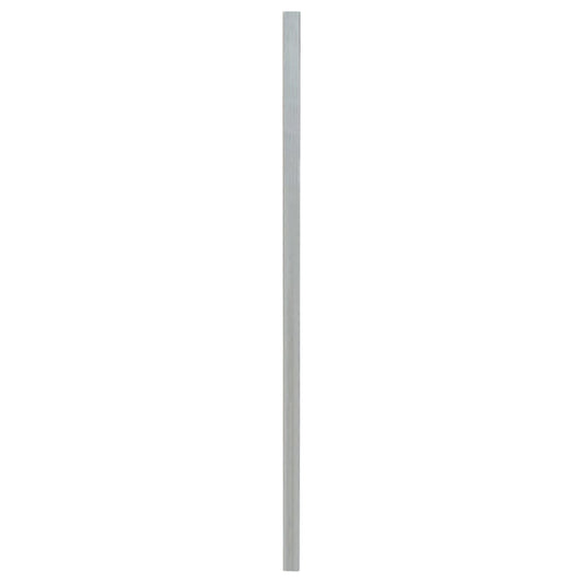 Fence Posts 10 pcs Silver 200 cm Galvanised Steel