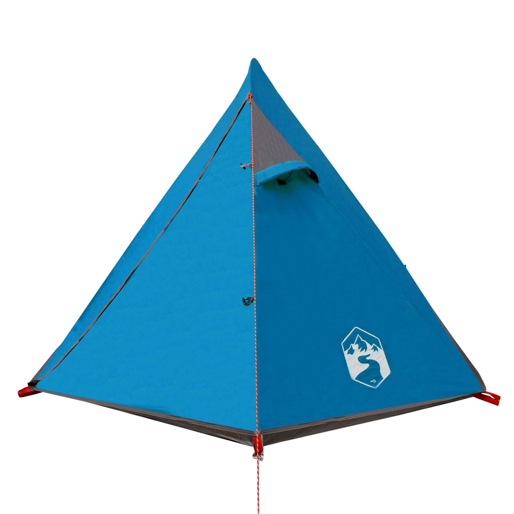 Camping Tent Dome 2-Person Blue Waterproof