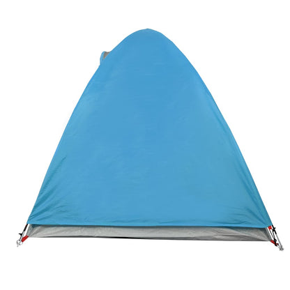 Camping Tent Dome 2-Person Blue Waterproof