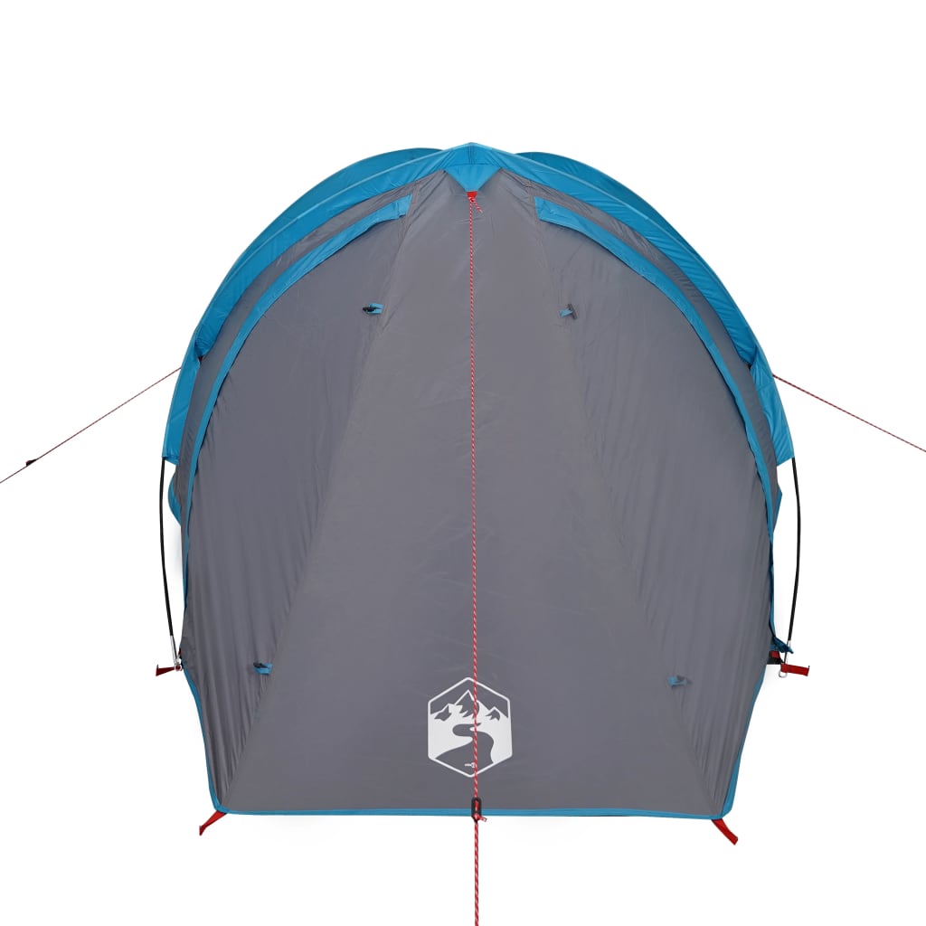 Camping Tent Dome 2-Person Blue Waterproof