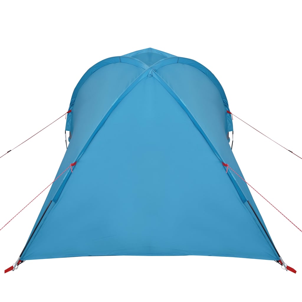 Camping Tent Dome 2-Person Blue Waterproof