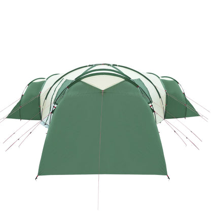 Camping Tent 12 Persons Green 840x720x200 cm 185T Taffeta