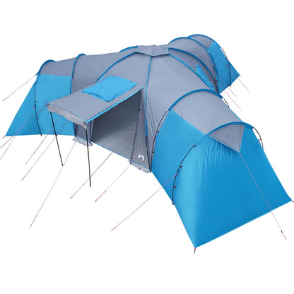 Family Tent Dome 12-Person Blue Waterproof