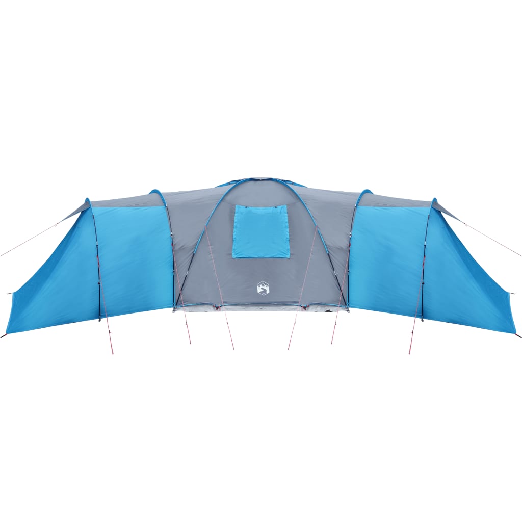 Family Tent Dome 12-Person Blue Waterproof