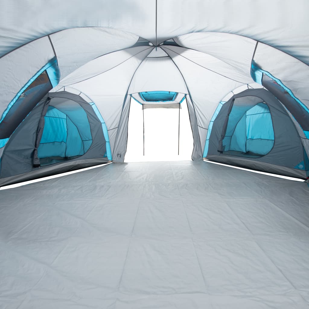 Family Tent Dome 12-Person Blue Waterproof