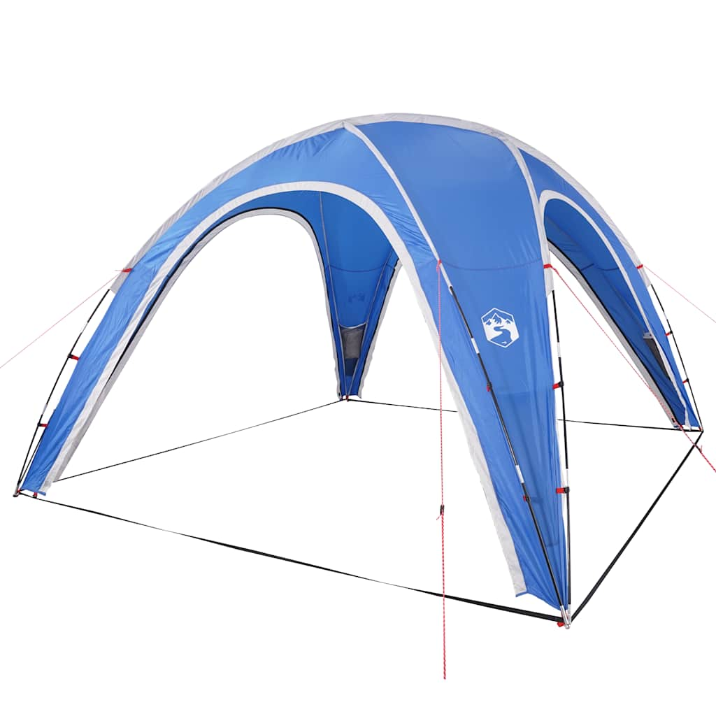 Party Tent Blue 360x360x219 cm 190T Taffeta