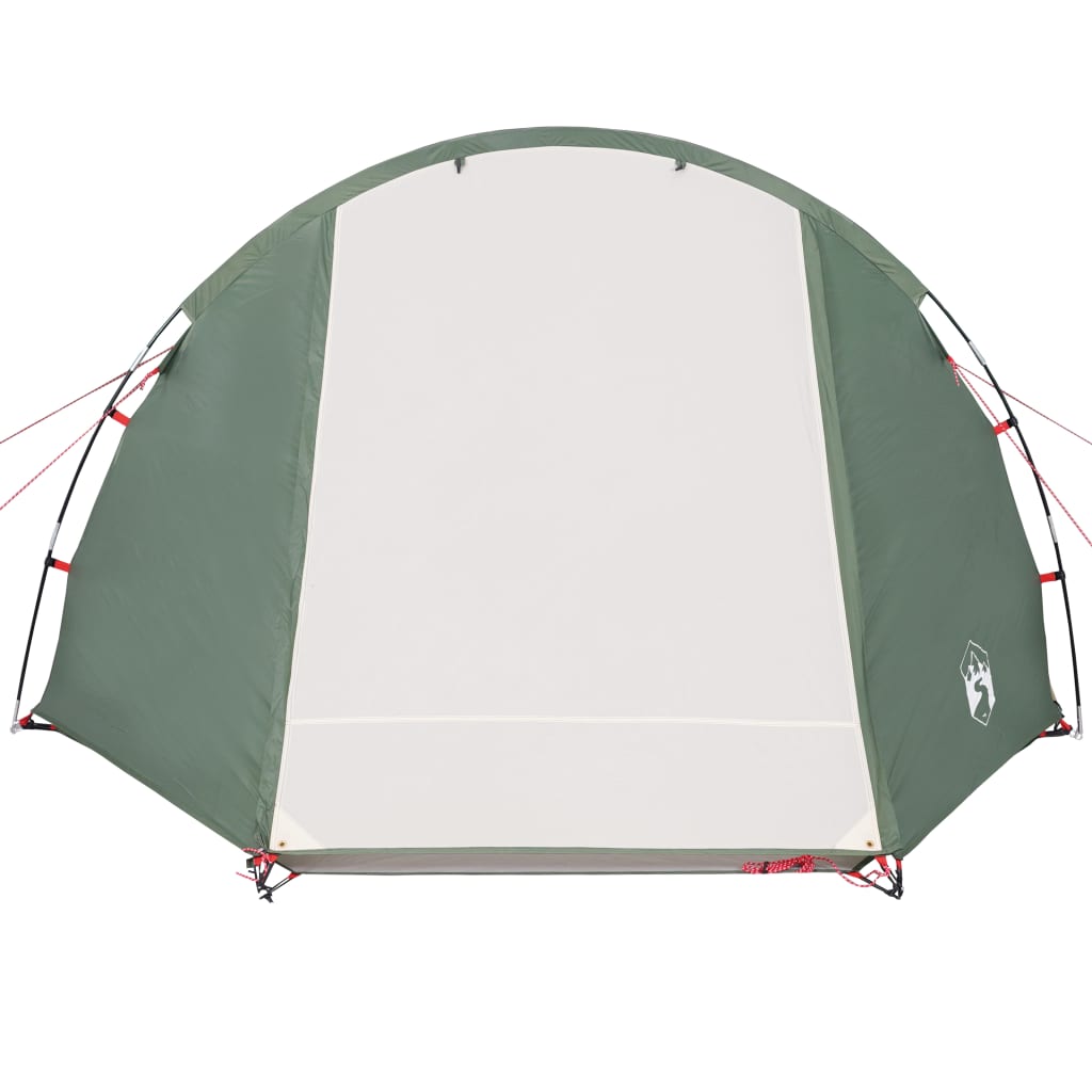 Camping Tent Tunnel 4-Person Green Waterproof