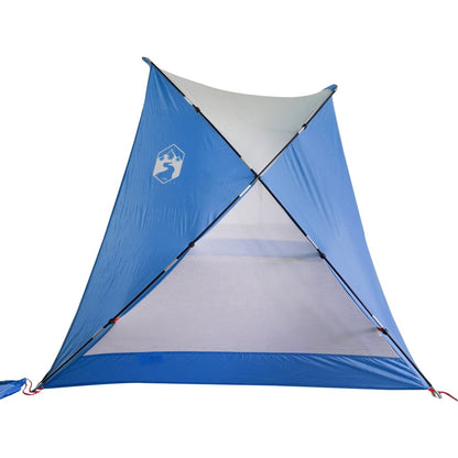 Beach Tent Azure Blue 274x178x170/148 cm 185T Polyester