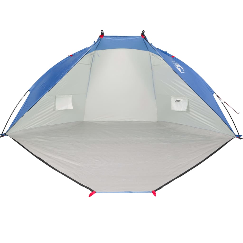 Beach Tent Azure Blue 268x223x125 cm 185T Taffeta