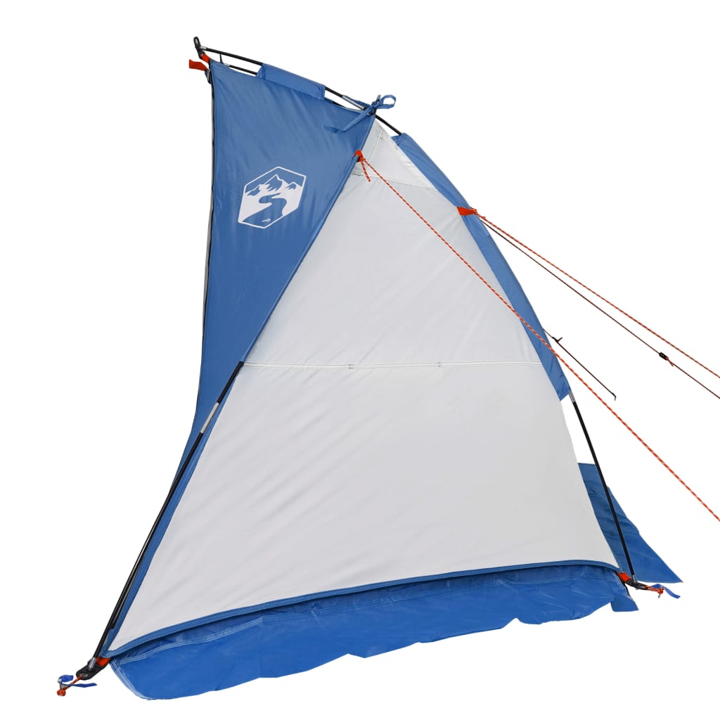 Beach Tent Azure Blue 268x223x125 cm 185T Taffeta