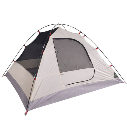 Camping Tent 3 Persons Green 240x217x120 cm 190T Taffeta