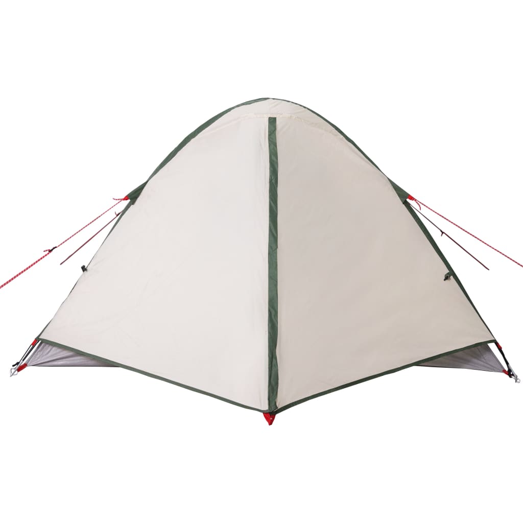 Camping Tent 3 Persons Green 240x217x120 cm 190T Taffeta