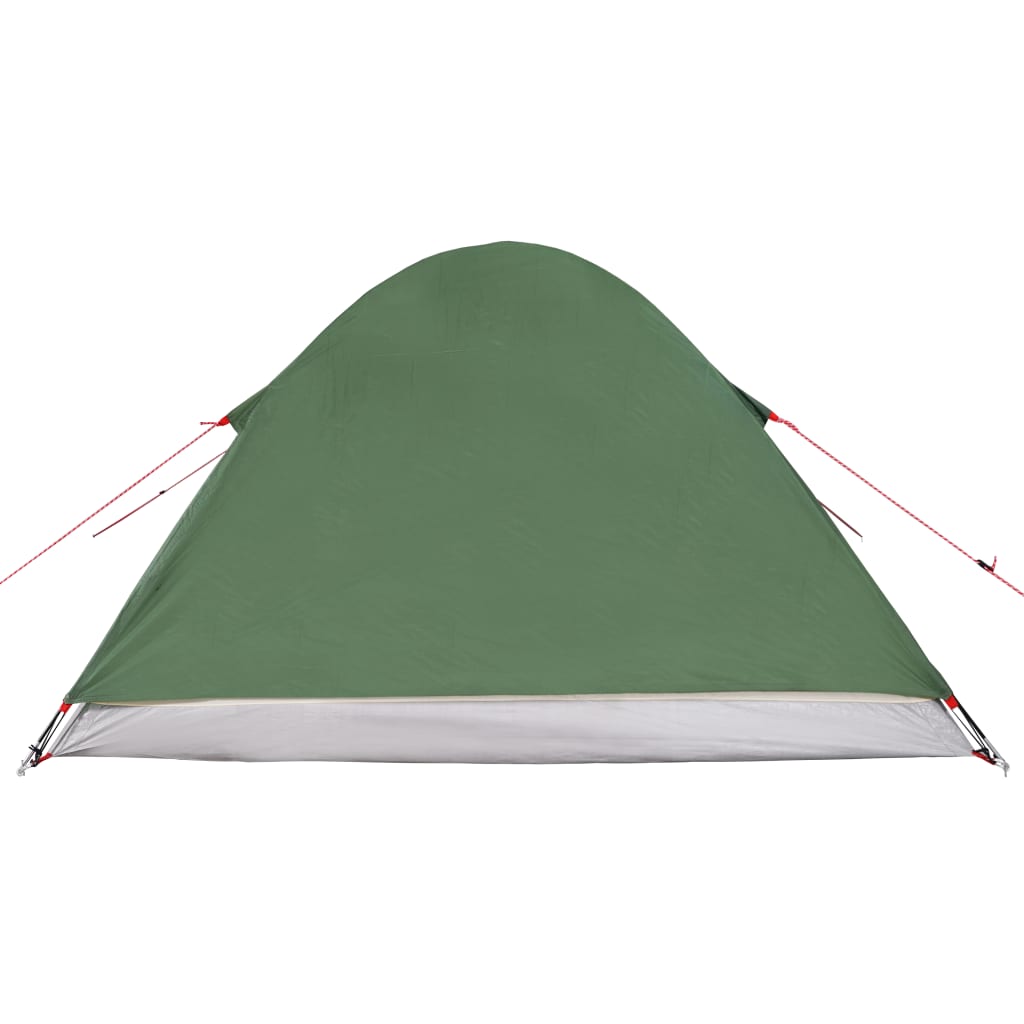 Camping Tent 3 Persons Green 240x217x120 cm 190T Taffeta