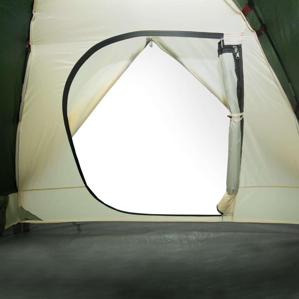 Camping Tent 3 Persons Green 240x217x120 cm 190T Taffeta