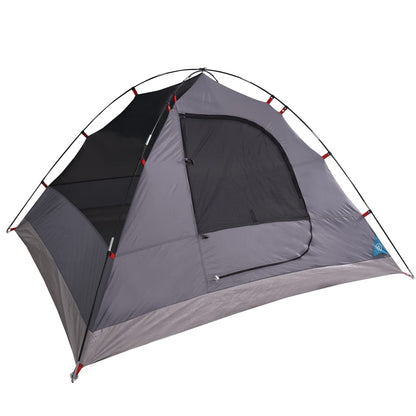 Camping Tent Dome 3-Person Blue Waterproof