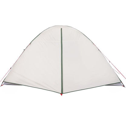 Camping Tent Dome 6-Person Green Waterproof