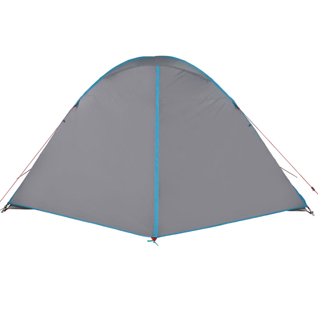 Camping Tent Dome 6-Person Blue Waterproof