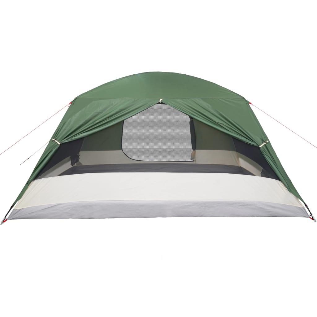 Family Tent with Porch 6-Person Green Waterproof