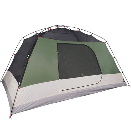 Family Tent with Porch 6-Person Green Waterproof