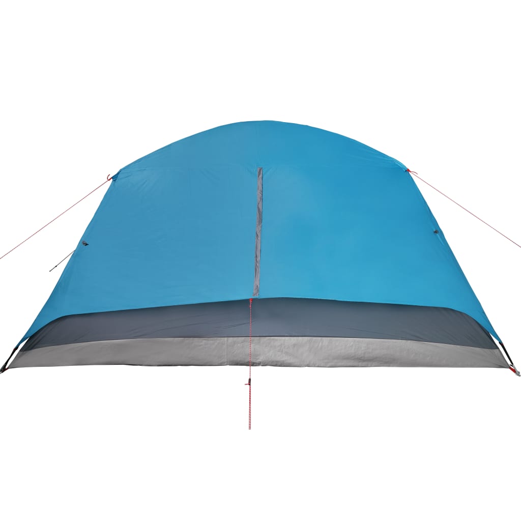 Family Tent with Porch 6-Person Blue Waterproof