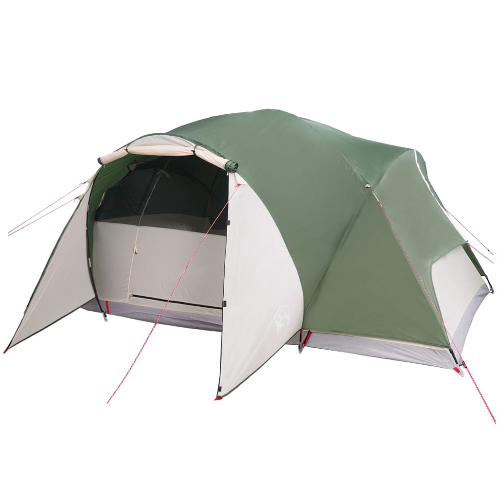 Family Tent Crossvent 8-Person Green Waterproof