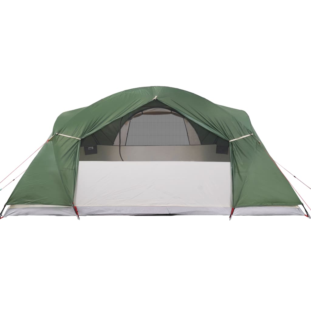 Family Tent Crossvent 8-Person Green Waterproof