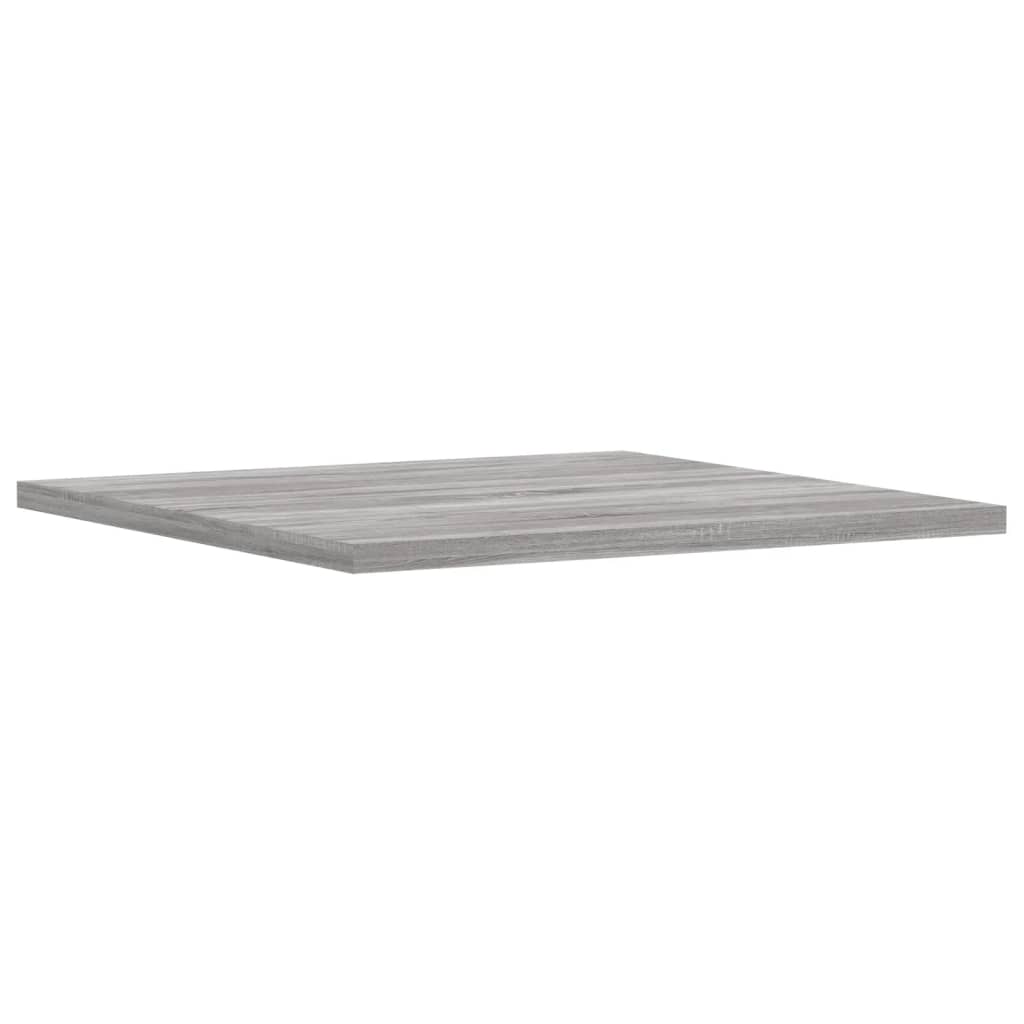 Wall Shelves 4 pcs Grey Sonoma 40x40x1.5 cm Engineered Wood