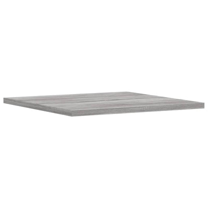 Wall Shelves 4 pcs Grey Sonoma 40x40x1.5 cm Engineered Wood