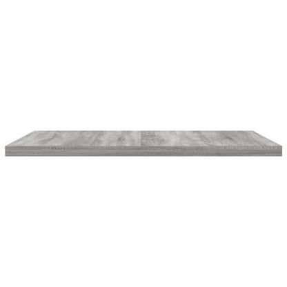 Wall Shelves 4 pcs Grey Sonoma 40x40x1.5 cm Engineered Wood