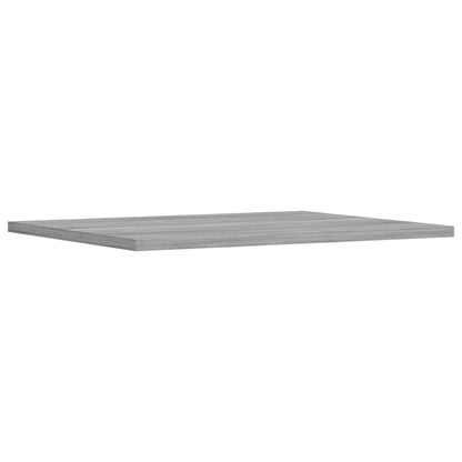 Wall Shelves 4 pcs Grey Sonoma 40x50x1.5 cm Engineered Wood