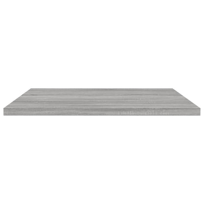 Wall Shelves 4 pcs Grey Sonoma 40x50x1.5 cm Engineered Wood