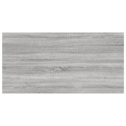 Wall Shelves 4 pcs Grey Sonoma 60x30x1.5 cm Engineered Wood