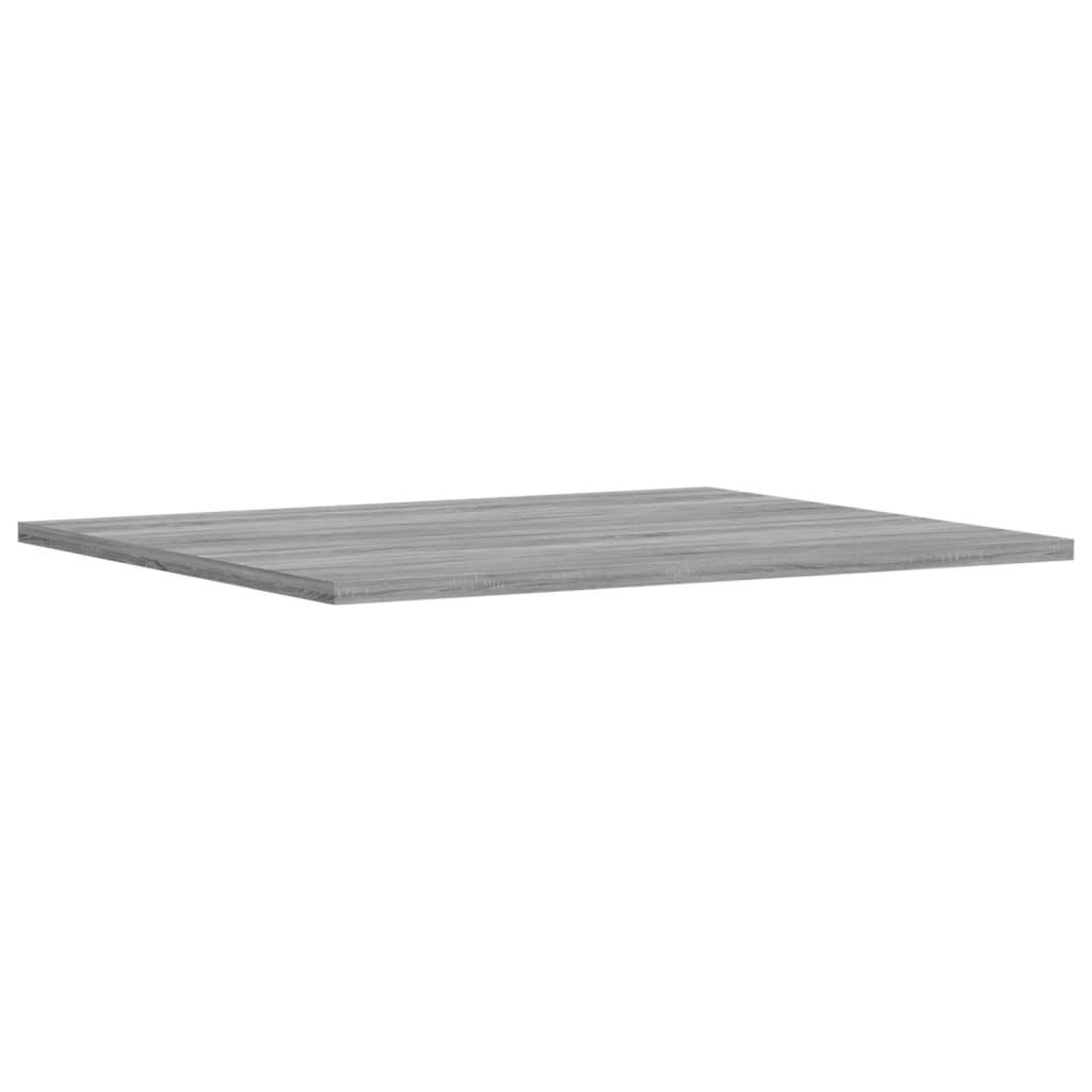 Wall Shelves 4 pcs Grey Sonoma 60x50x1.5 cm Engineered Wood