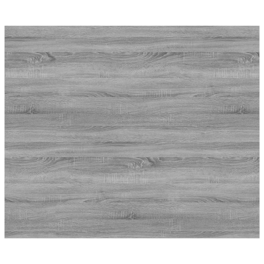 Wall Shelves 4 pcs Grey Sonoma 60x50x1.5 cm Engineered Wood