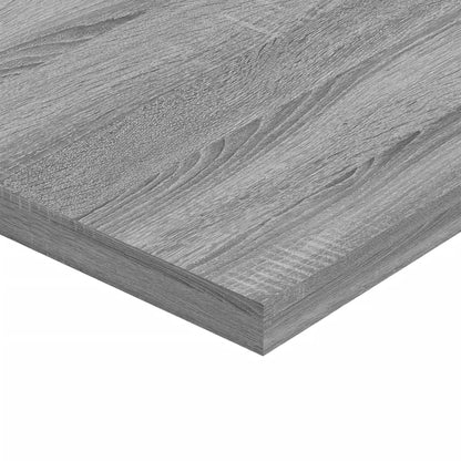 Wall Shelves 4 pcs Grey Sonoma 60x50x1.5 cm Engineered Wood