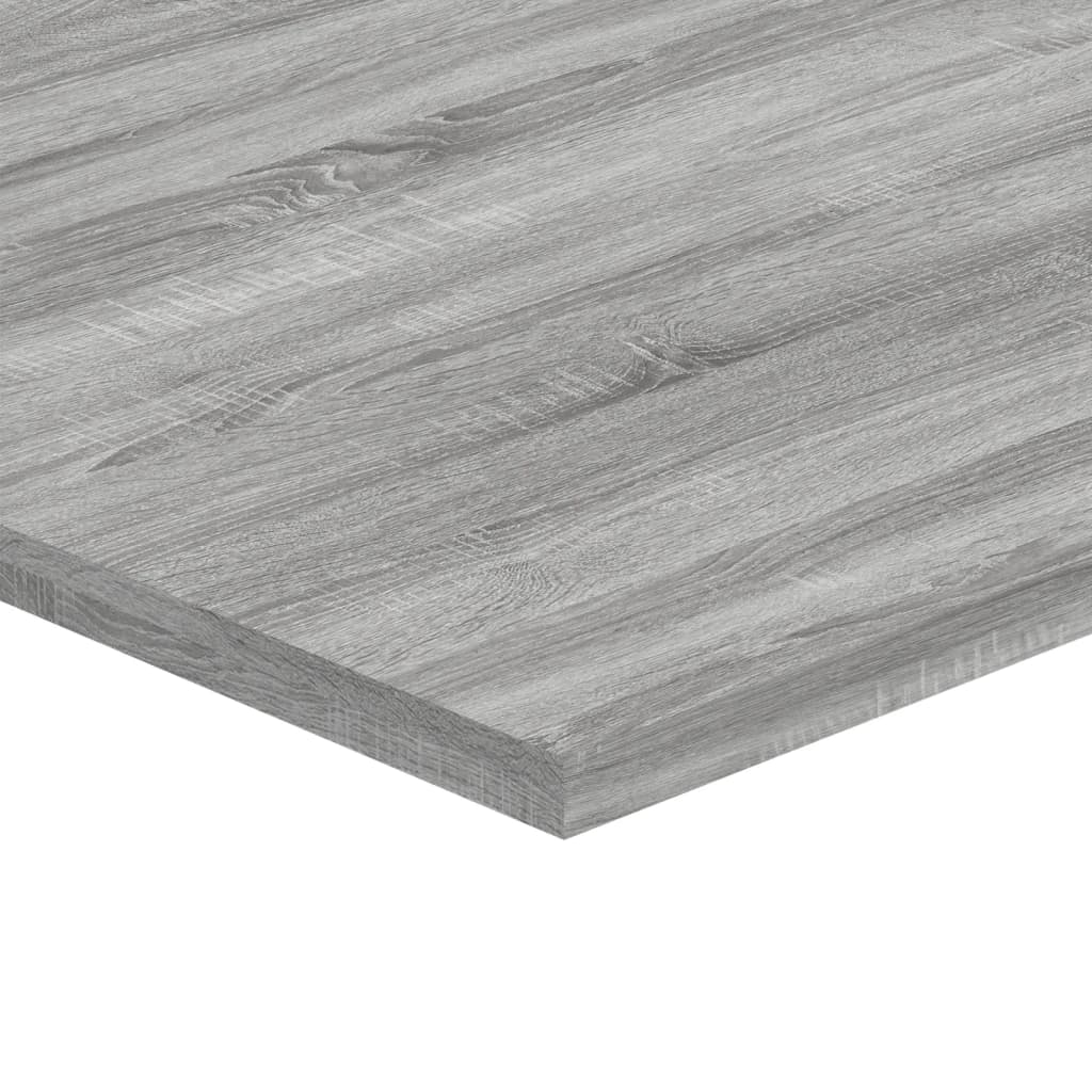 Wall Shelves 4 pcs Grey Sonoma 80x40x1.5 cm Engineered Wood