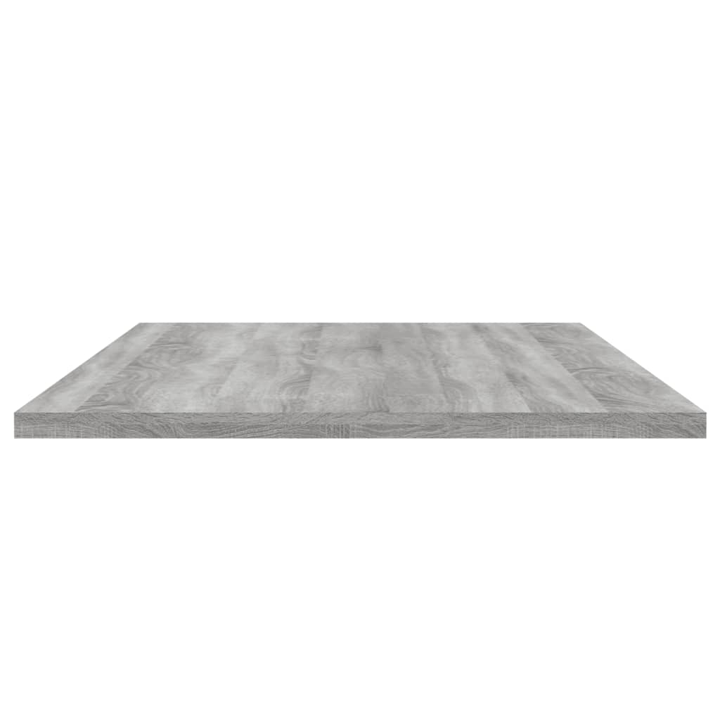 Wall Shelves 4 pcs Grey Sonoma 100x40x1.5 cm Engineered Wood